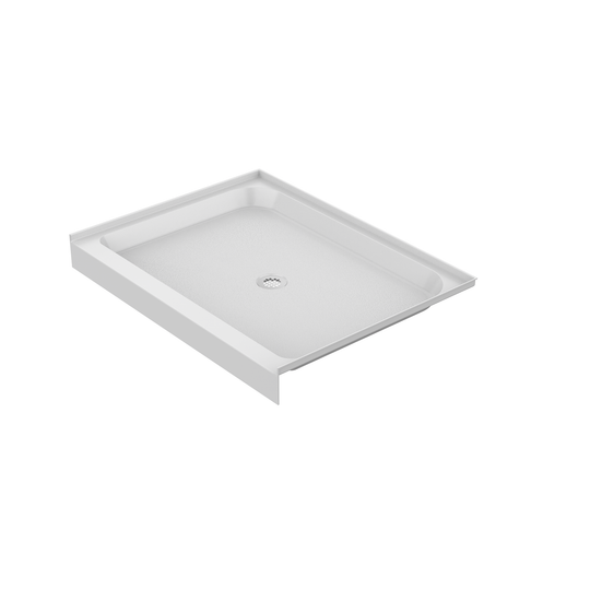 48'' x 36''  Acrylic Shower Base With Center Drain, Glossy Finish